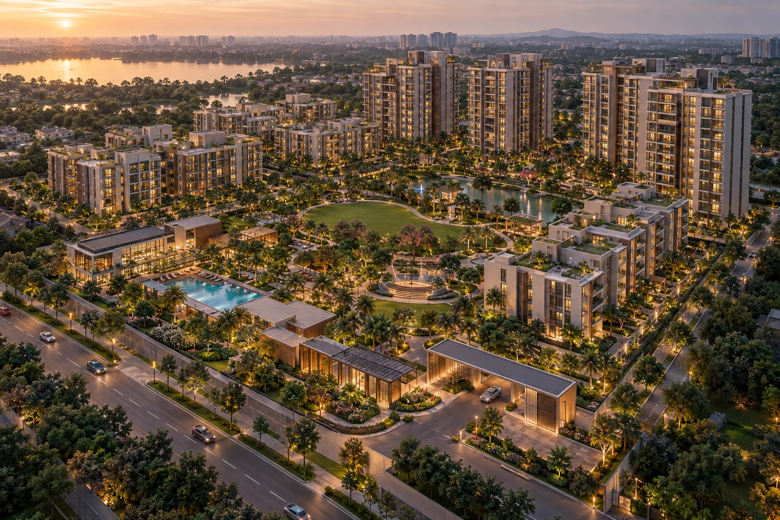 3D Aerial View concept study 12
