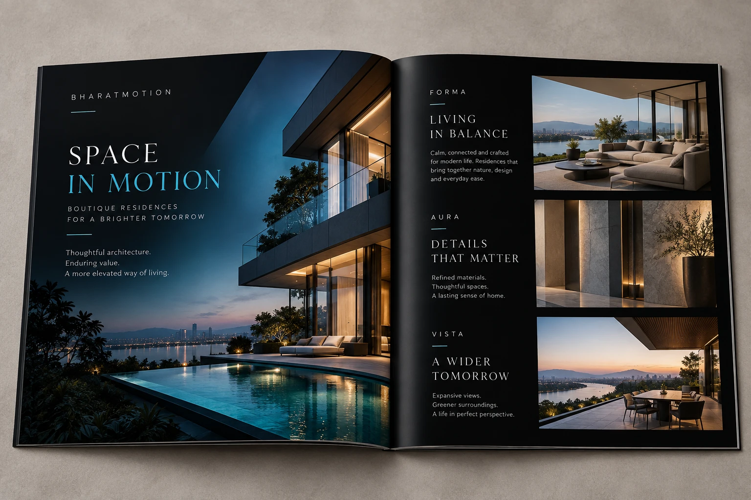 Creative Brochure Design concept study 4