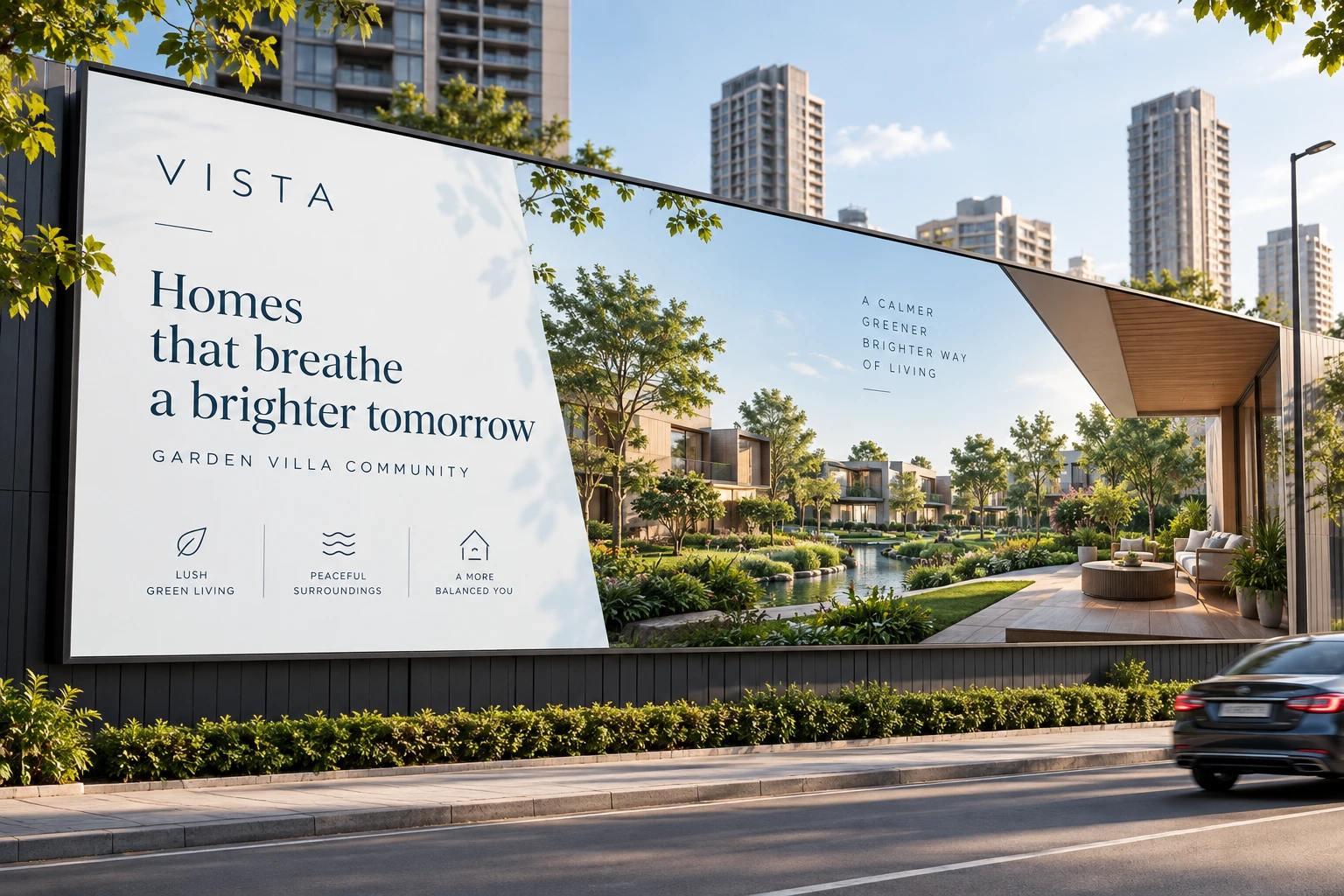 Outdoor Hoarding Design concept study 12