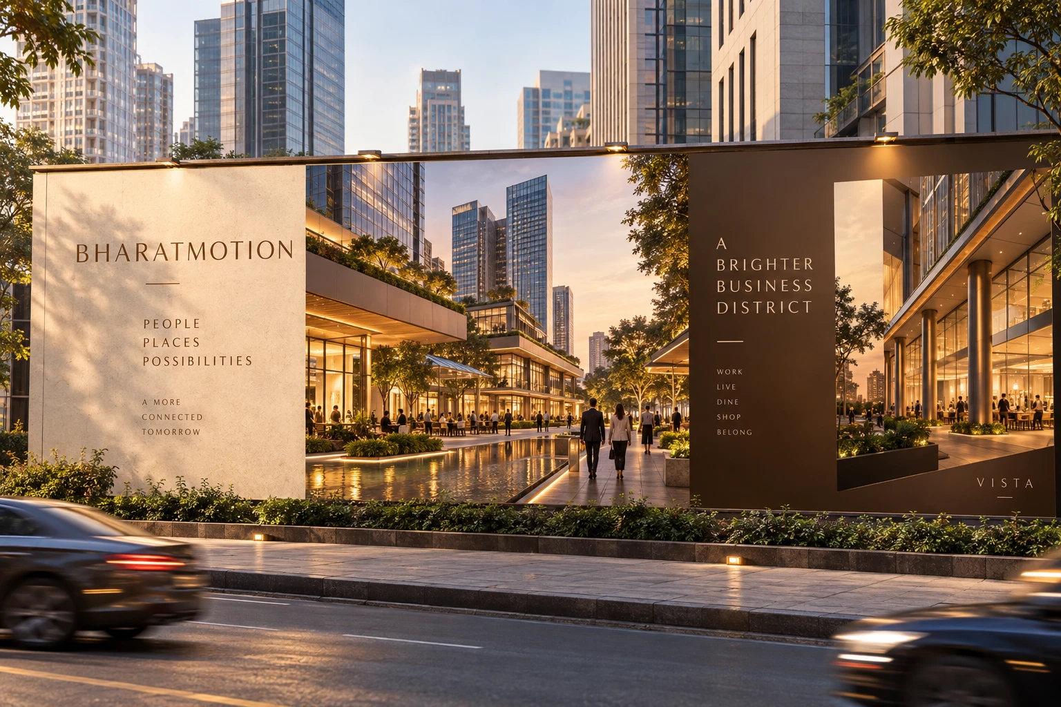 Outdoor Hoarding Design concept study 15