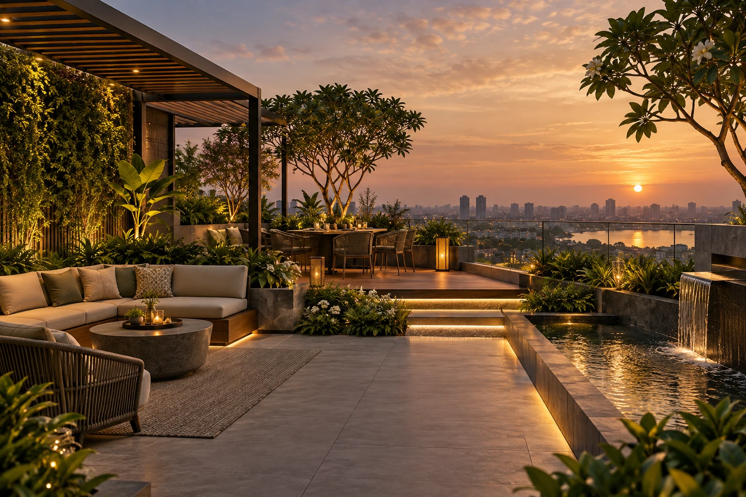 3D Landscape Design concept study 4
