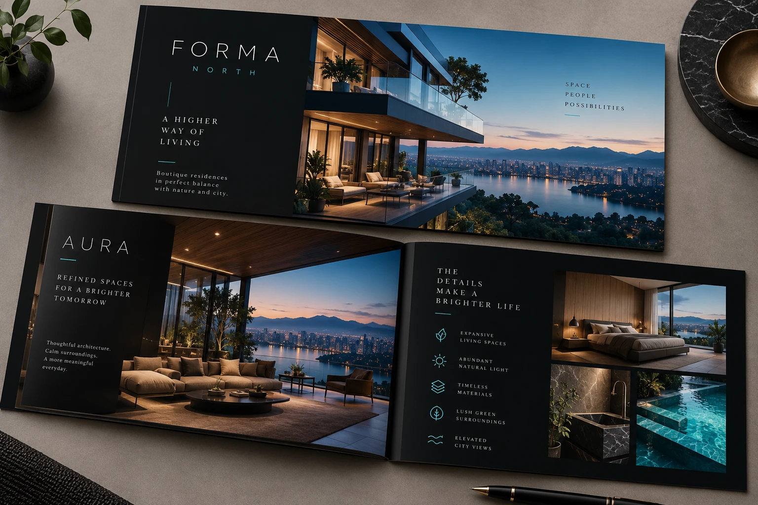 Leaflet Design concept study 4