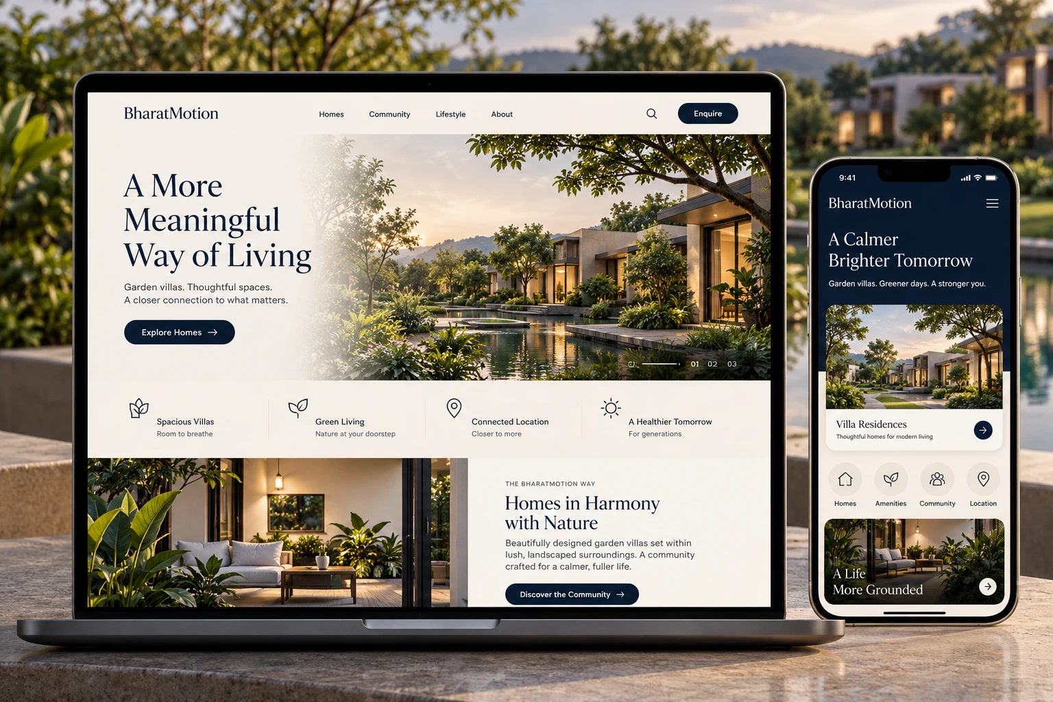 Website & App Concepts concept study 7