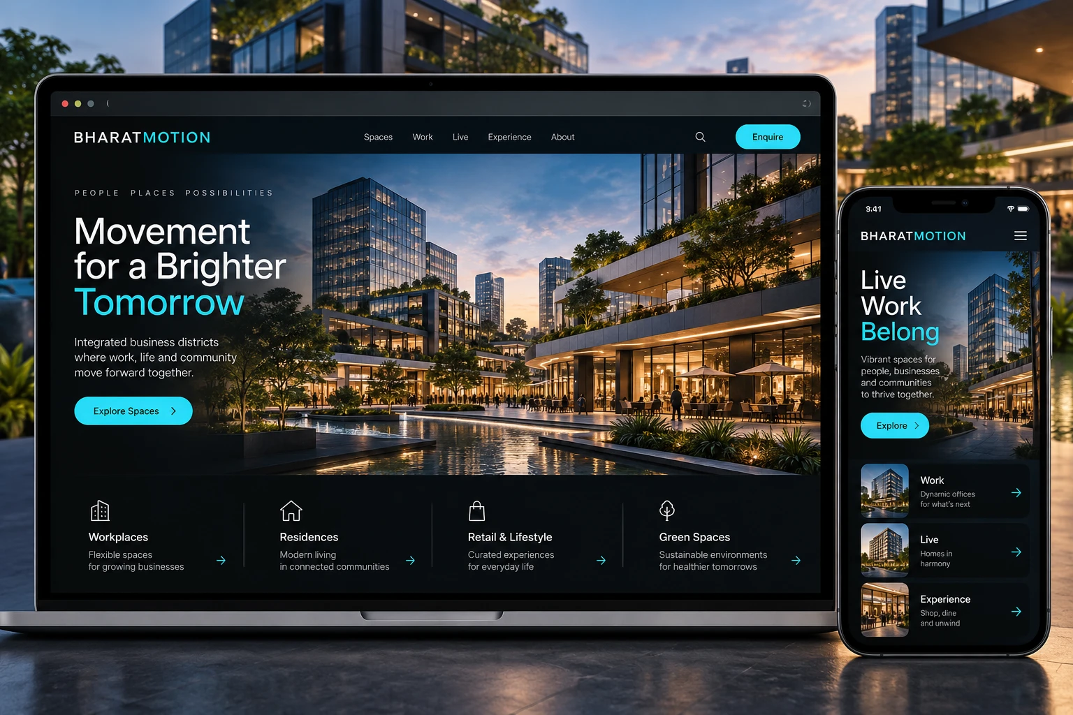 Website & App Concepts concept study 10